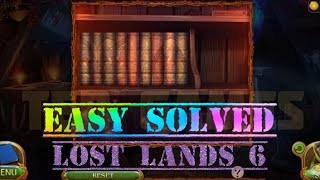 Lost Land 6: Books Arrange Puzzle #gaming #minigames #puzzle #puzzlesolver #lostland  #lostland8