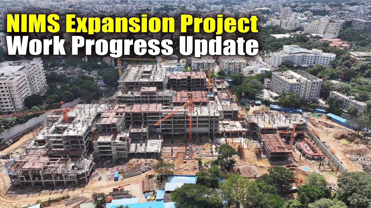 NIMS Expansion Project Work Progress Update | Megha Engineering