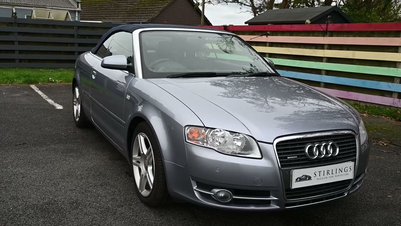 AudiA4 3.0TDI Quattro Convertible Only 18,000 Miles, 2008