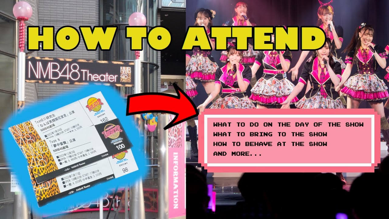 How to Attend NMB Theater Shows English Guide