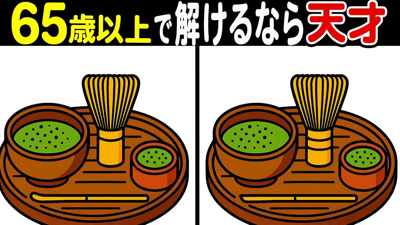 【難しいけど夢中になる間違い探しクイズ】達成感バツグンの問題が満載11問！