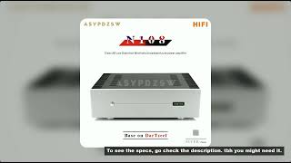 ASYPDZSW N108 Class AB Low Distortion Minimalist Broadband Pure Power Amplifier Base on Dartzeel NHB