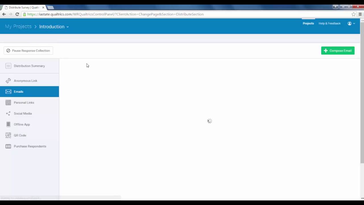 Qualtrics Introduction Distribute Survey Information Technology - 