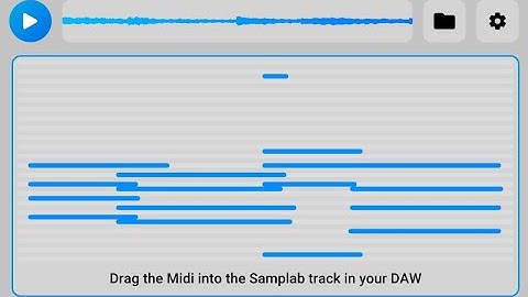 How to edit notes in audio with Samplab