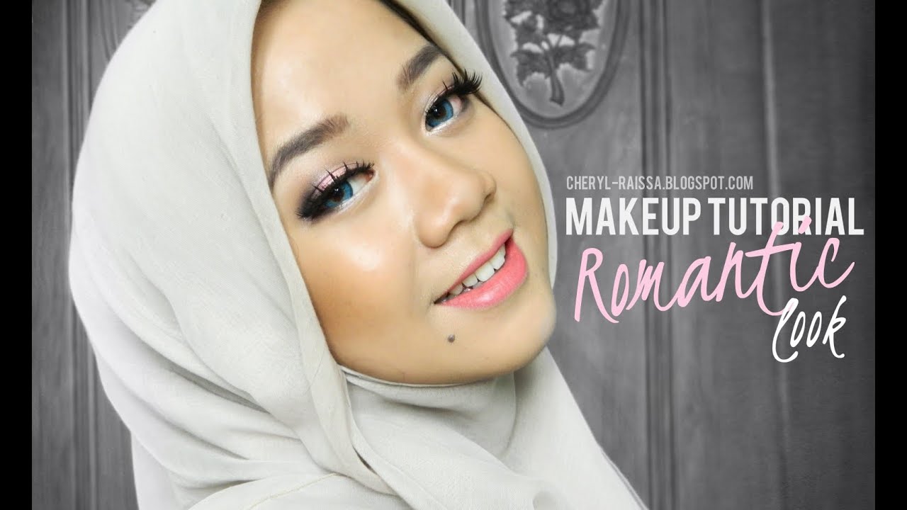 Makeup Tutorial Romantic Look Cheryl Raissa YouTube