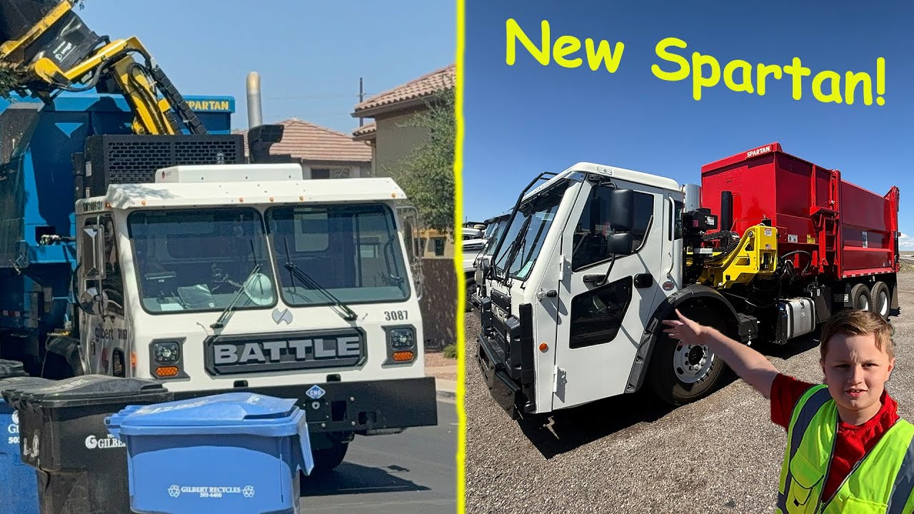 New Spartan Garbage Truck In Williams Arizona