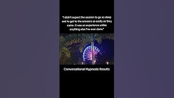 Conversational Hypnosis Results #conversationalhypnosis