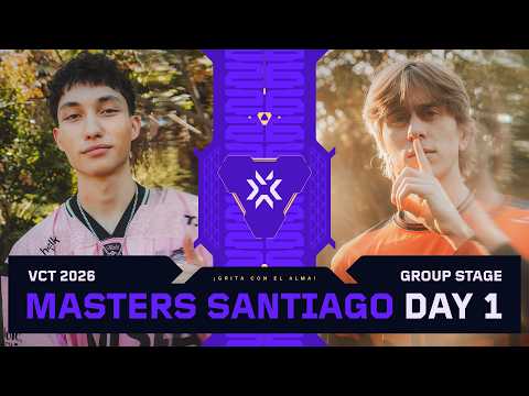 [FR] M8 vs EDG & XLG vs NRG | VALORANT MASTERS SANTIAGO | J1 RONDE-SUISSE