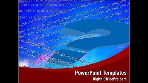 Question Mark PowerPoint Template Backgrounds - DigitalOfficePro #06651