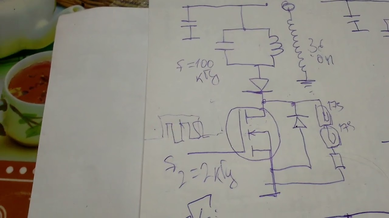 Варианты выходных каскадов для раскачки теслы. Почему горят транзисторы ...