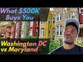 This is What 500k buys YOU in Washington DC vs Maryland | Luxury House Tour!