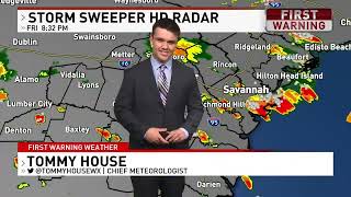 Strong storms for many, radar update, full Savannah weekend forecast