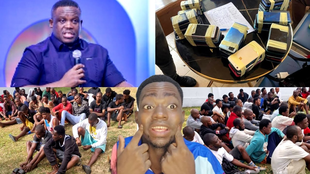 Breaking: Sam George and National security arrest 141 Nigerians involved in Romance scam, MoMo fraud