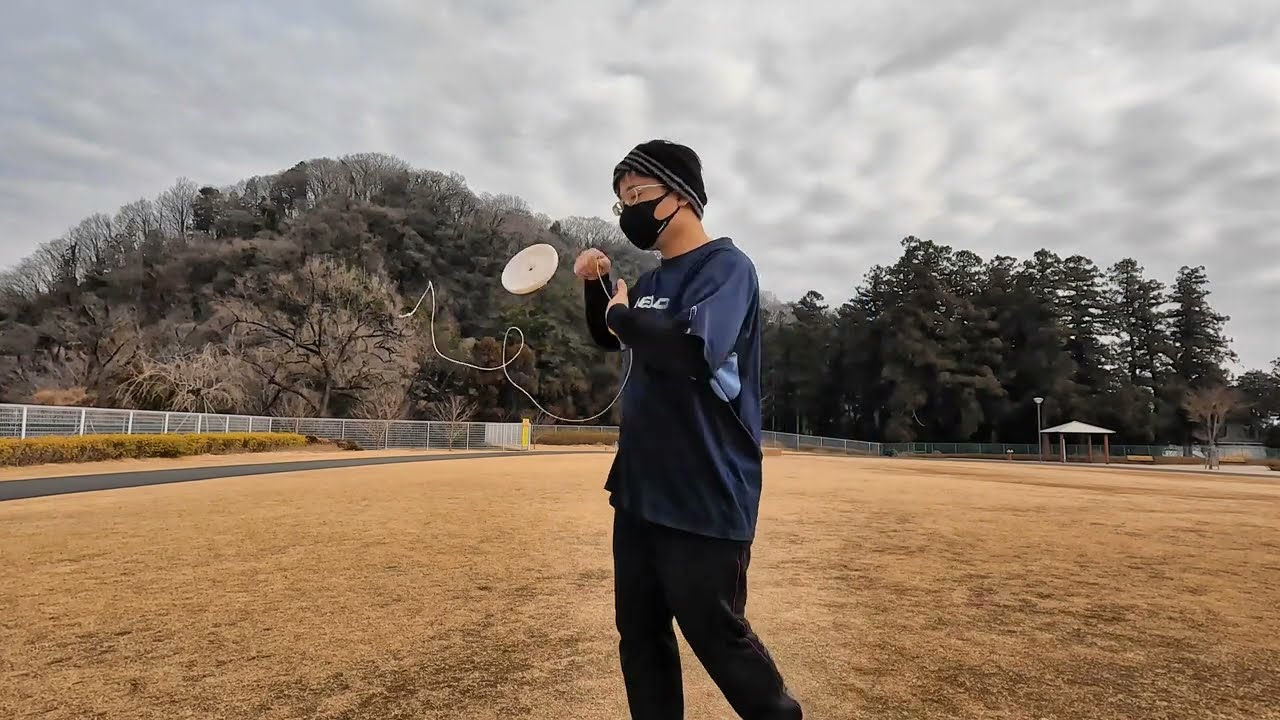 45秒のコマ技 #10 POMちょんかけ独楽400g 【45second Trial of Spintop