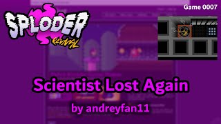 Sploder Revival Game 0007 - Scientist Lost Again - Andreyfan11