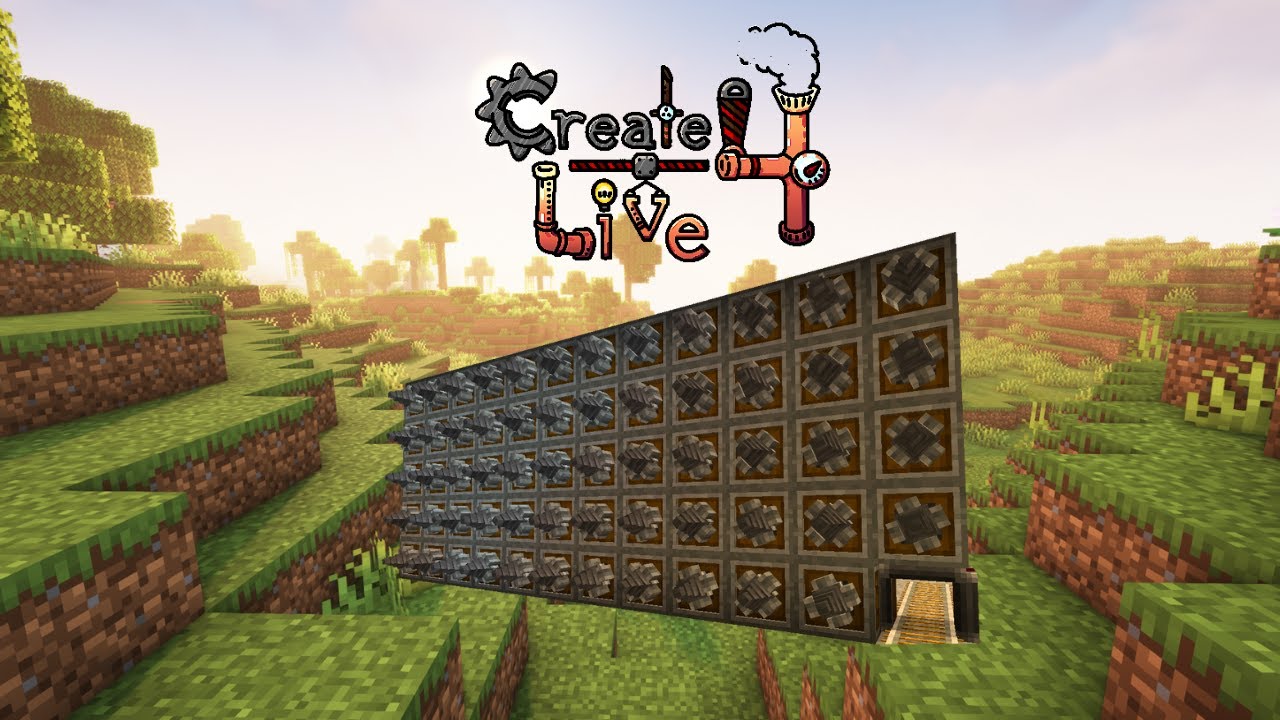 Minecraft Create Live 4 #3 Wir basteln uns einen Bohrer - YouTube