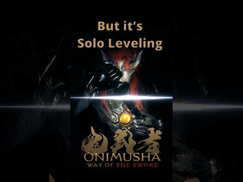 Onimusha but it’s Solo Leveling #onimushawayofthesword #sololeveling #anime #gaming