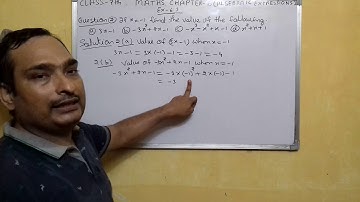 Class -7th chapter -6 ( Algebraic expressions ) PART -3 ex -6.3 ( QUESTIONS -2 and 3 )