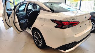 New Nissan Almera 2023 1.0L Turbo  White Color