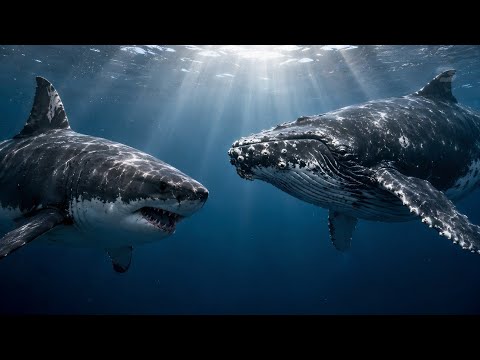 Shark vs Whale: A Mother&;s Fight for Territory