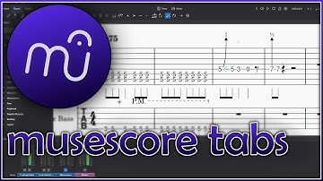 Creating Guitar Tabs with Musescore 4 (Tutorial)