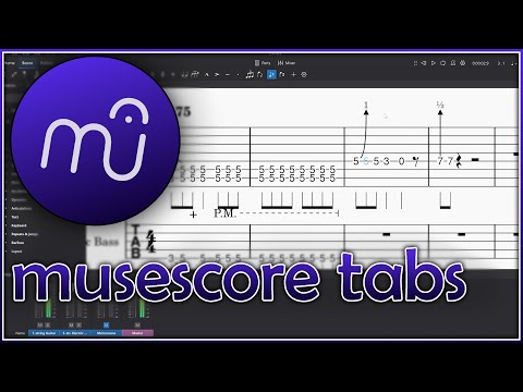 Creating Guitar Tabs with Musescore 4 (Tutorial)