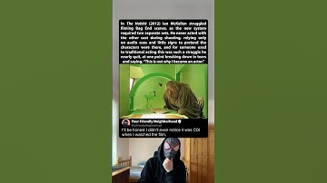 In The Hobbit: An Unexpected Journey (2012) Ian McKellen nearly quit over greenscreen acting