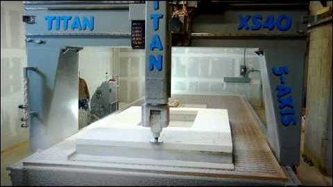 Titan 5-Axis Large Capacity CNC Router