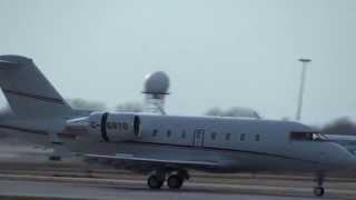 Bombardier CL-600-2B16 Challenger 605 (C-GSTG) Landing 06R CYUL Montreal