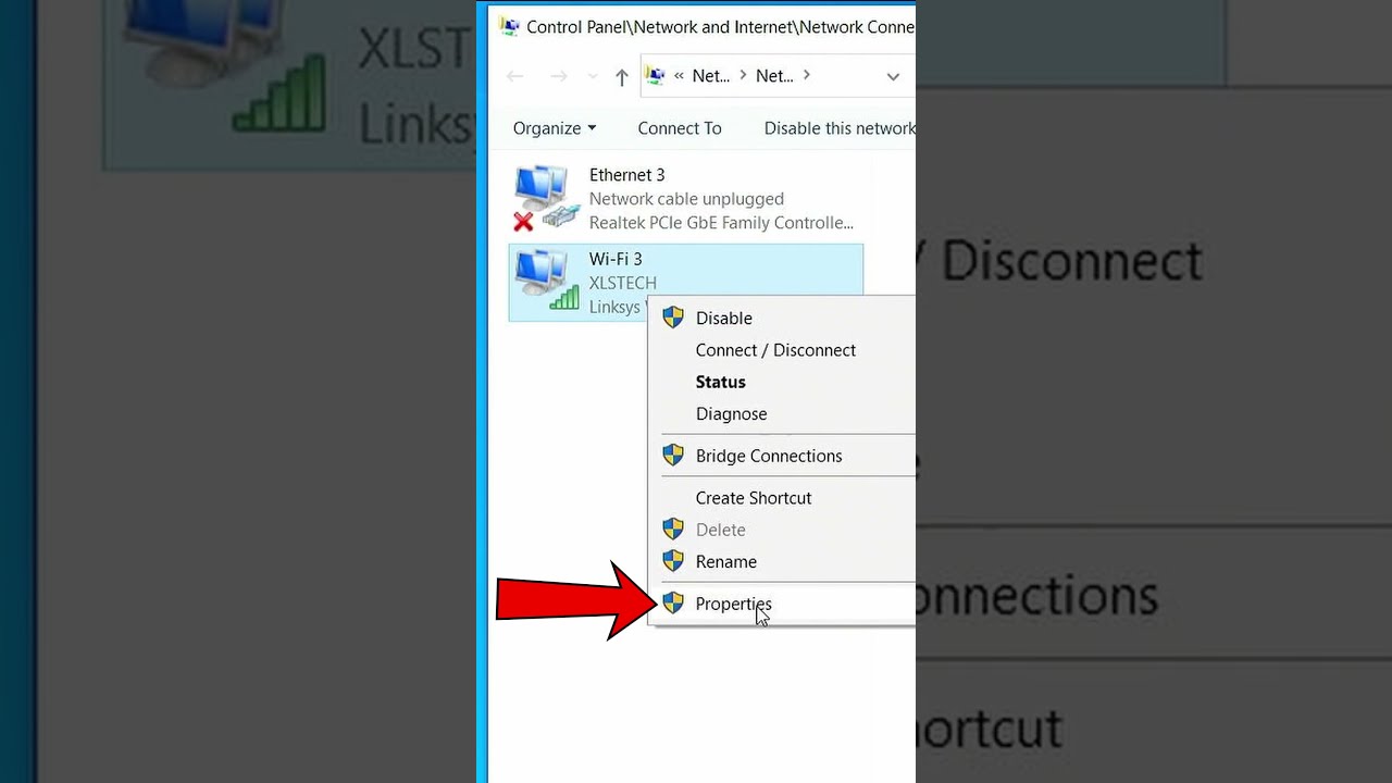 Change DNS In Windows