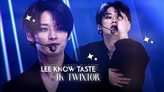 Lee Know Taste Fancam 4K Twixtor Clips For Editing