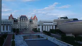 Albany, NY Empire State Plaza Drone Footage