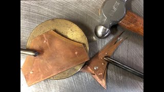 How to Rivet Copper/Silver & Jewelry