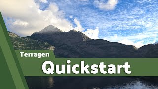 Terragen Quickstart - 10 Minute Mountain Lake screenshot 4