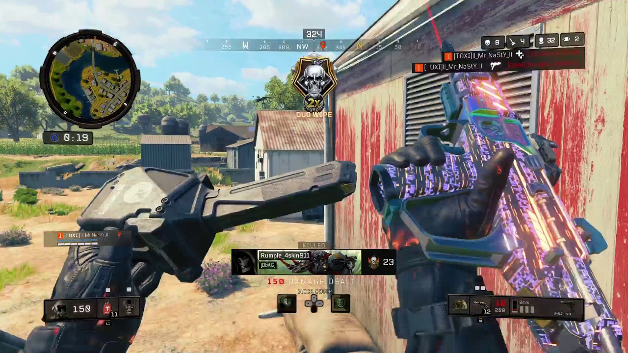CoD BLACKOUT SOLO DUOS EASY WIN 19 KILLS - YouTube