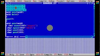program for given user name and password is valid or not part1