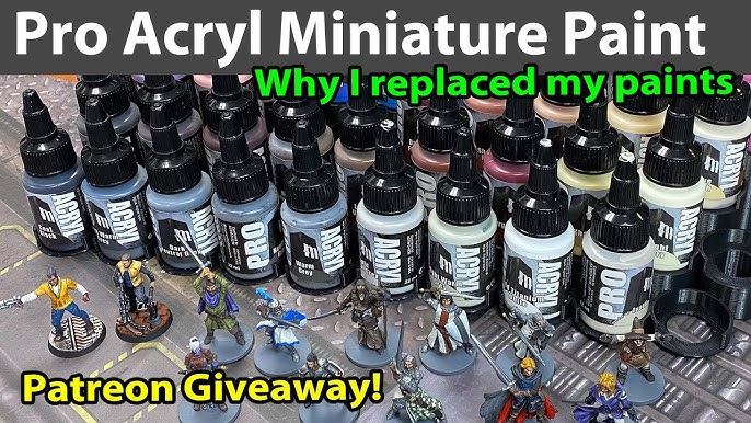 The Paint Pot Chronicles - let's talk about Pro Acryl by Monument Hobbies!  