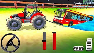 Traktör Araç Kurtarma Simulator Oyunu 3D - Off-road Tractor Cars Pulling Sim 3D screenshot 2