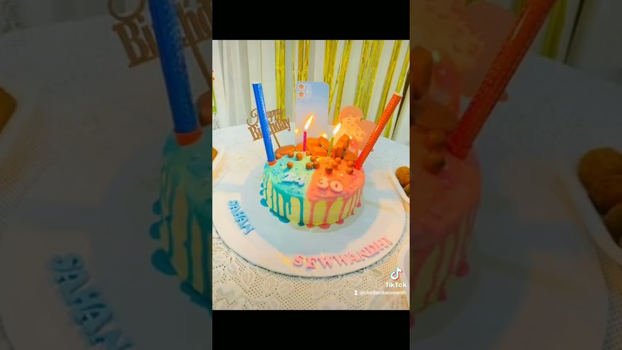 brother & sister  birthday  cake❤🌹