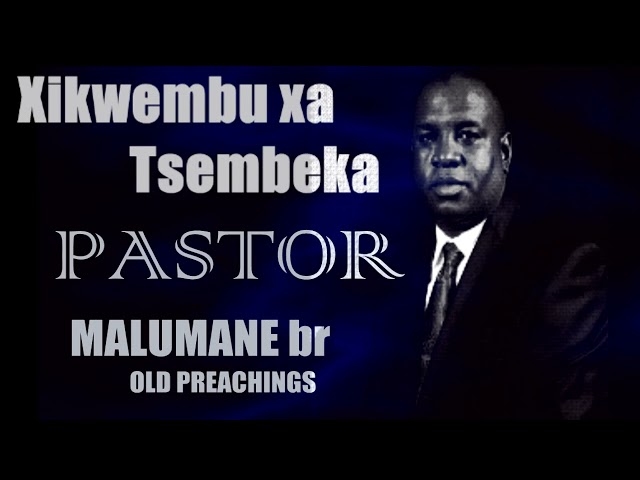 Pastor BR Malomane-A mise hlangana na ndzingo lowunga mitinganiku class=