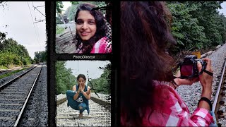 Railway Track Yoga Photoshoot - Please don't try this! Vlog #2