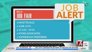 Job Alert: Belk job fair