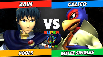 Supernova 2025 - Zain (Marth) Vs. Calico (Falco) Smash Melee Tournament