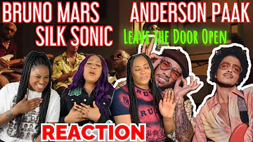 BRUNO MARS - Leave the Door Open (Official Video) ANDERSON PAAK, SILK SONIC | REACTION 🔥 So good!🔥