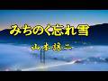 山本譲二 ♪みちのく忘れ雪「イメージです」