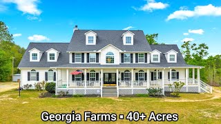 Georgia Farms For Sale / 40 Acres Mix / Georgia Land For Sale / 25 Acres Cleared ATVs Riding
