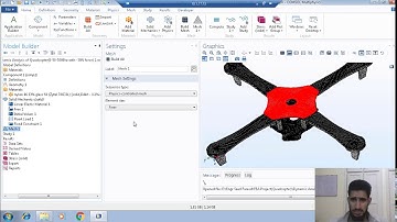 Finite Element Analysis (FEA) of Quadcopter(Dynamic Analysis)