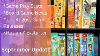 September Update: Game Stats; Board Game News; New Releases; and What's Hot in Crowdfunding! screenshot 5
