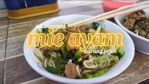 Wawancara Mie Ayam Warung Pojok metode kualitatif & kuantitatif