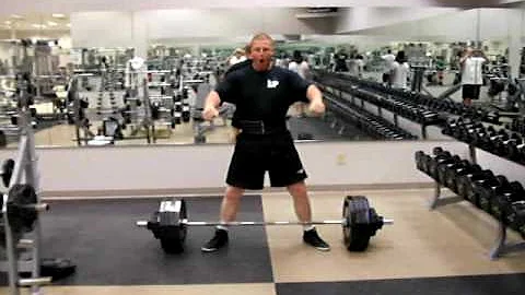 Charles McWilliams deadlifting 450x3